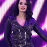 WWE Wrestler Paige Black Biker Leather Jacket