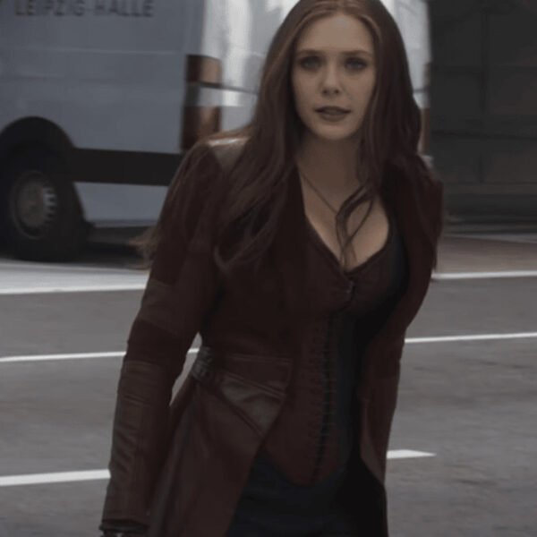 Wanda Maximoff WandaVision Brown Coat