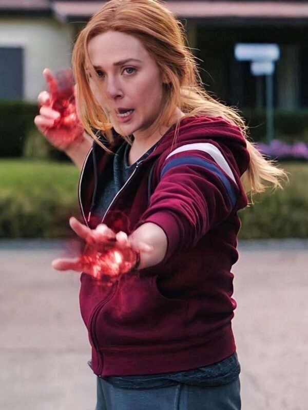 WandaVision Wanda Maximoff Red Hoodie