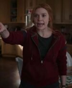 WandaVision Wanda Maximoff Red Hoodie