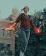 WandaVision Wanda Maximoff Red Hoodie