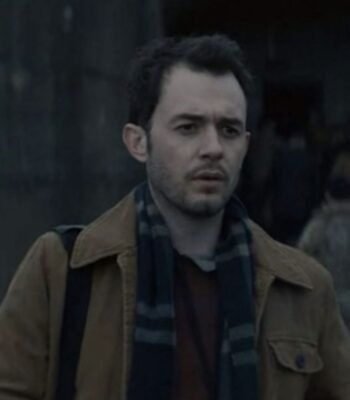 War of the Worlds Dan Brown Suede Jacket