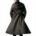 Wasteland Steampunk Brown Long Leather Trench Coat