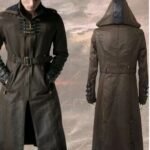 Wasteland Steampunk Brown Long Leather Trench Coat
