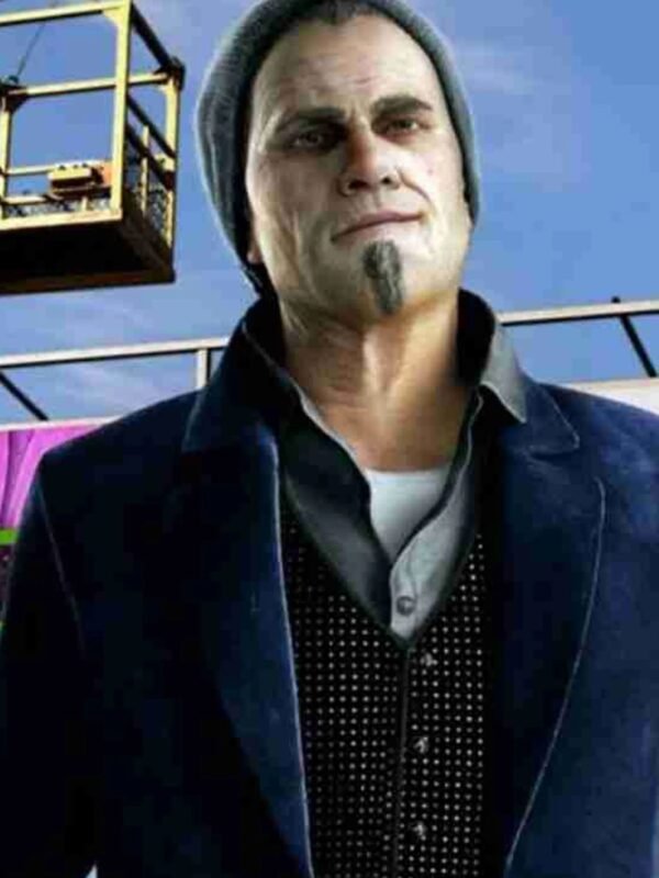 Watch Dogs 6 Game Damien Brenks Blazer Jacket