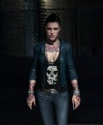 Watch Dogs Aiden Pearce Clara Lille Leather Jacket