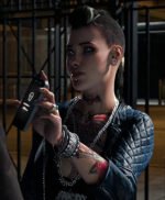 Watch Dogs Aiden Pearce Clara Lille Leather Jacket