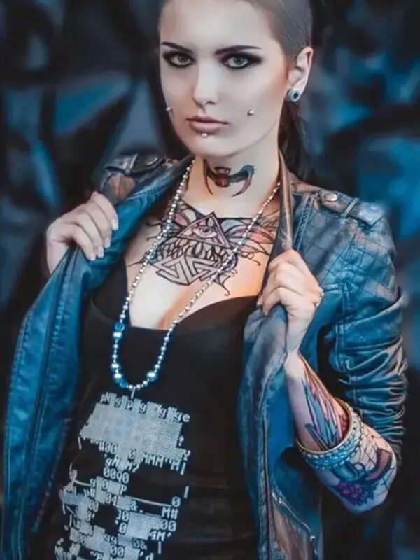Watch Dogs Aiden Pearce Clara Lille Leather Jacket