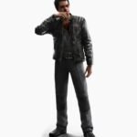 Watch Dogs Maurice Vega Cafe Racer Leather Jacket