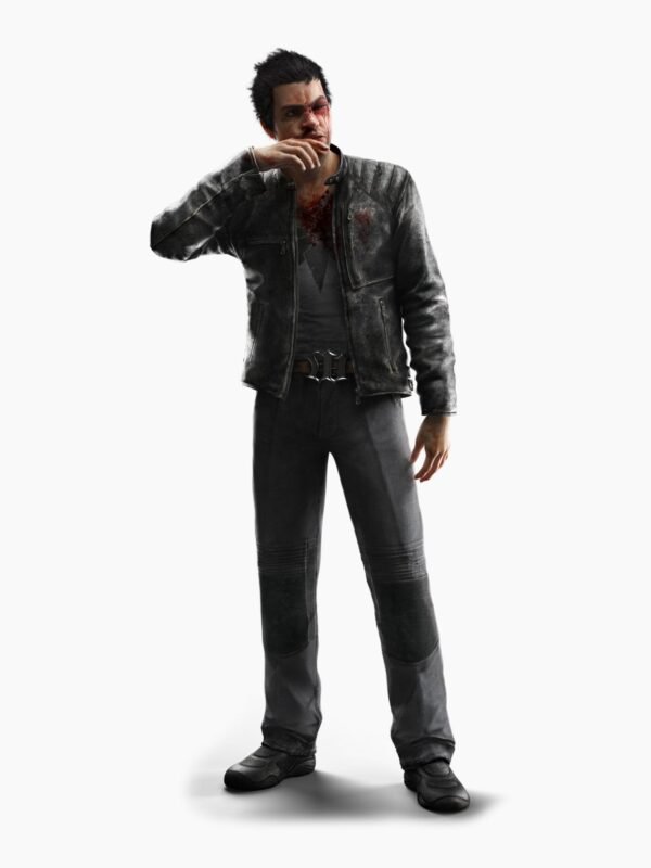 Watch Dogs Maurice Vega Cafe Racer Leather Jacket