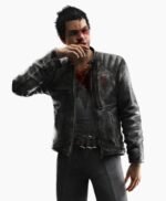 Watch Dogs Maurice Vega Cafe Racer Leather Jacket