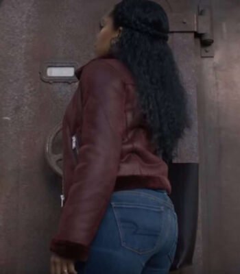 Watchmen Angela Abar Brown Jacket