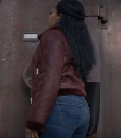 Watchmen Angela Abar Brown Jacket