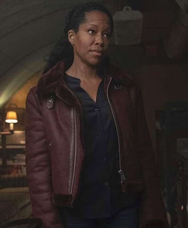 Watchmen Angela Abar Brown Jacket