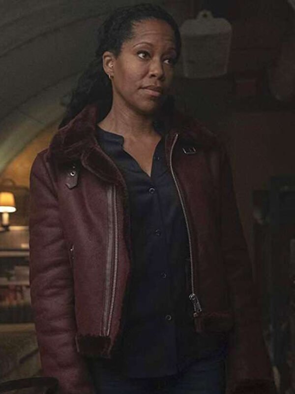 Watchmen Angela Abar Brown Jacket