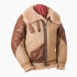 Watson Tan Flying SF Shearling Light Brown Jacket