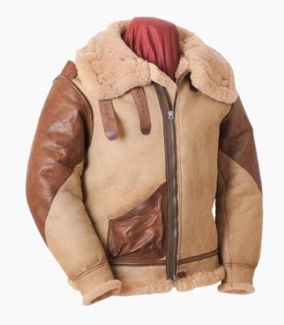 Watson Tan Flying SF Shearling Light Brown Jacket