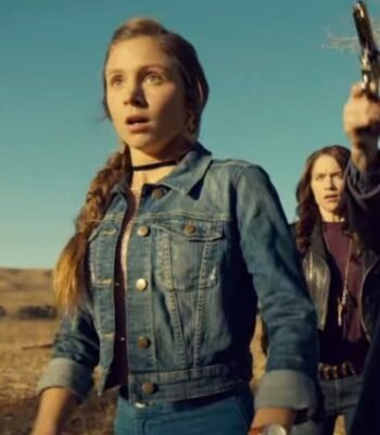 Waverly Wynonna Earp Blue Denim Trucker Jacket
