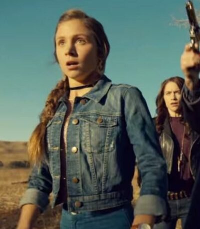 Waverly Wynonna Earp Blue Denim Trucker Jacket
