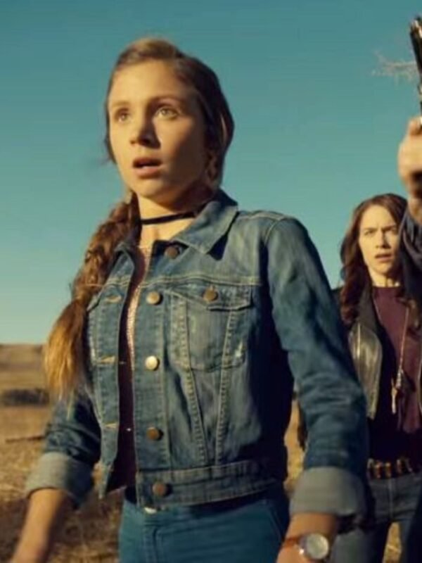 Waverly Wynonna Earp Blue Denim Trucker Jacket