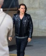 WeCrashed Adam Neumann Motorcycle Leather Jacket