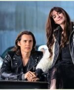 WeCrashed Adam Neumann Motorcycle Leather Jacket