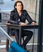 WeCrashed Adam Neumann Motorcycle Leather Jacket