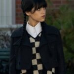 Wednesday 2022 Jenna Ortega Crop Jacket