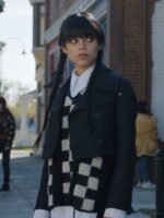Wednesday 2022 Jenna Ortega Crop Jacket