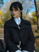 Wednesday 2022 Jenna Ortega Crop Jacket