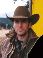 Wes Bentley Yellowstone Jamie Dutton Brown Leather Jacket