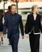 Westworld S03 Aaron Paul Blue Notch Collar Blazer Suit