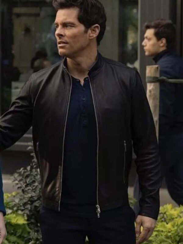 Westworld S04 James Marsden Leather Jacket