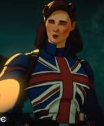 What If 2021 Peggy Carter Blue Costume Jacket