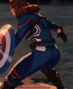 What If 2021 Peggy Carter Blue Costume Jacket