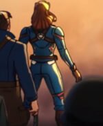 What If 2021 Peggy Carter Blue Costume Jacket