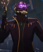 What If 2021 Star Lord Purple Leather Costume Jacket