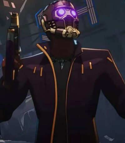 What If 2021 Star Lord Purple Leather Costume Jacket