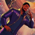 What If 2021 Star Lord Purple Leather Costume Jacket