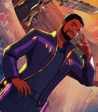 What If 2021 Star Lord Purple Leather Costume Jacket