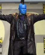 What If Yondu Udonta Maroon Leather Coat
