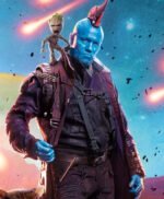 What If Yondu Udonta Maroon Leather Coat