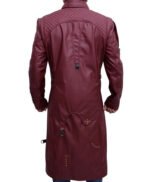 What If Yondu Udonta Maroon Leather Coat