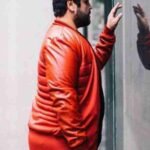 What We Do In The Shadows Harvey Guillén Red Bomber Jacket