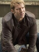 Wil Traval Jessica Jones Will Simpson Brown Leather Jacket