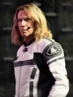 Will Ferrell Eurovision Song Contest Biker Leather Jacket
