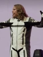 Will Ferrell Eurovision Song Contest Biker Leather Jacket