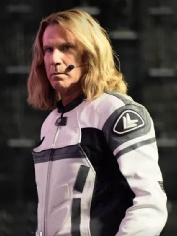 Will Ferrell Eurovision Song Contest Biker Leather Jacket
