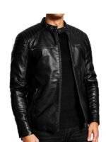Will Smith Gemini Man Junior Leather Black Jacket