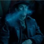 Willem Dafoe Nightmare Alley Black Leather Jacket